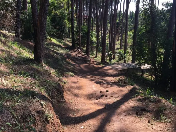 pista de moutain bike olímpico