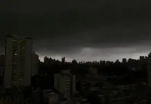 Ciclone coloca o estado de São Paulo em alerta para chuva forte e granizo nesta sexta-feira (30)