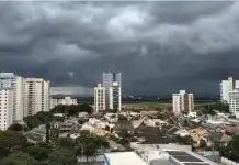 Inmet mantém alerta para tempestades no Vale do Paraíba
