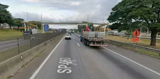 Interdição na Dutra fecha pista sentido São Paulo na noite desta quarta (04)