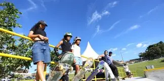 Nova pista de skate é inaugurada no Jardim Cerejeiras, na zona leste de São José