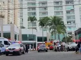 Incêndio em apartamento no 16º andar mobiliza Bombeiros e leva à evacuação de prédio no Jardim Esplanada