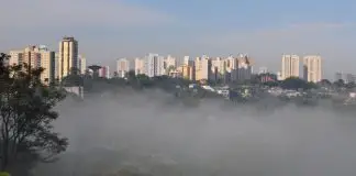 Queda de temperatura São José dos Campos