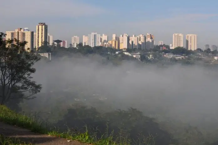 Queda de temperatura São José dos Campos