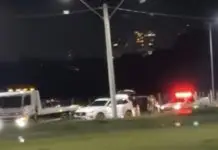 Carro quebrado provoca grande congestionamento e trava importantes vias da região oeste