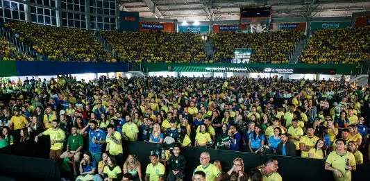 Farma Conde Arena reunirá torcida para jogo do Brasil x Haiti e show da Turma do Pagode nesta sexta (19) Villa da Copa
