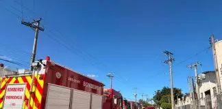 Trabalhador fica com a mão presa em triturador em São José dos Campos e é levado para hospital Acidente Trabalhador São José dos Campos