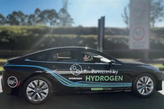 Carro movido a hidrogênio
