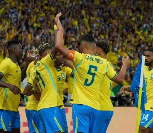 Amistoso Brasil Egito