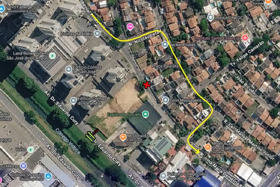 Obras causam desvios no Jardim Esplanada Obras causam desvios no Jardim Esplanada