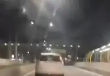 Motorista é flagrado fazendo retorno irregular no Urbanova