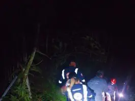 Bombeiros resgatam idoso em Ubatuba