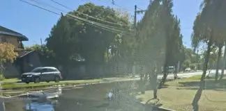 Vazamento é registrado no Urbanova em meio à falta d’água causada por obra da Sabesp Vazamento | Urbanova