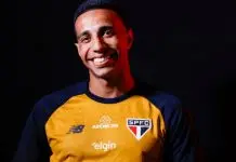 Joseense Victor Sá é apresentado pelo São Paulo e firma contrato até 2029 Victor Sá