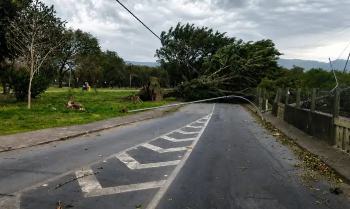 Ventos fortes afetam o estado de SP Ventos fortes afetam o estado de SP