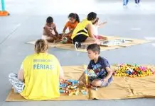 Brincando nas Férias