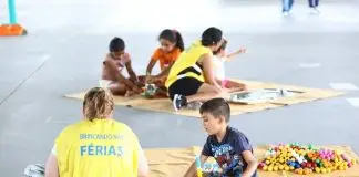 Brincando nas Férias