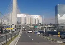 Ponte Estaiada terá interdição parcial a partir de quinta (9) Ponte Estaiada