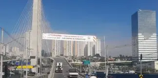 Ponte Estaiada terá bloqueios alternados a partir de quinta (9) Ponte Estaiada