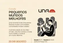 Una Talks estreia em São José na próxima quinta (20) com Monja Coen, Nelson Freitas e Tom Freitas Una Talks