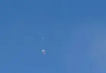 Balão sobrevoa o Urbanova