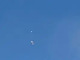 Balão sobrevoa o Urbanova