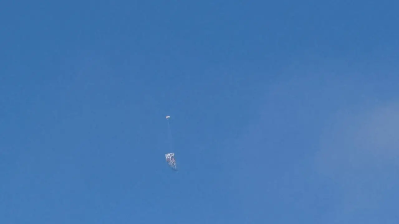 Balão sobrevoa o Urbanova
