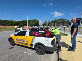 Fiscalização no Urbanova apreende veículos elétricos; entenda a diferença entre autopropelidos e ciclomotores Fiscalização