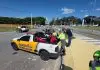 Veículos elétricos apreendidos no Urbanova