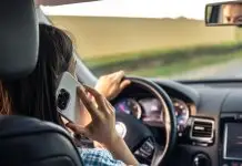 Celular ao volante