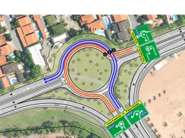 Urbanova terá mudanças em dois pontos da Av. Linneu de Moura e na Praça Fukuoka; veja como ficará o trânsito