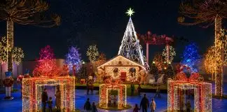 Papai Noel chega a Campos do Jordão nesta sexta; evento marca o acendimento de 16 km de luzes de Natal Chegada do Papai Noel | Campos do Jordão