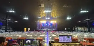 Organizador mostra estrutura pronta e lamenta cancelamento do show de Dino Fonseca em São José