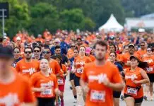 Mais de 1,1 mil pessoas participam da primeira Corrida Quebrando Barreiras em São José Mais de 1,1 mil pessoas participam da primeira Corrida Quebrando Barreiras em São José