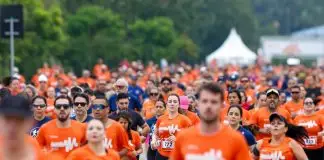 Mais de 1,1 mil pessoas participam da primeira Corrida Quebrando Barreiras em São José Mais de 1,1 mil pessoas participam da primeira Corrida Quebrando Barreiras em São José