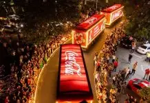 Caravana de natal Cola-Cola