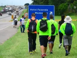 Romaria a Aparecida terá 29 pontos de orientação a partir de quarta; montagem começa neste sábado Romeiros
