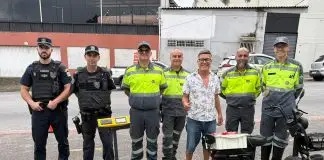 Fiscalização de autopropelidos aborda 30 condutores em São José; veja as regras de circulação Fiscalização | Semob | Motos e autopropelidos